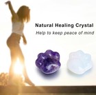 Cat Amethyst Crystals And Healing Stones  Natural Stone For Anxiety 