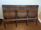 Vintage Folding Theater Seats For Entry Way Decor