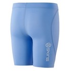 Skins Series-1 Youth Compression Half Tights  sky Blue  Hot Bargain