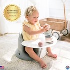Baby Floor Seat Booster Chair With Removable Tray For Safe Hip Development