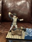 John Paul Jones Mechanical Cast Iron Coin Bank      i Have Not Yet Begun To Fight   