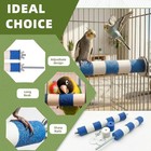 Bird Perch For Cage  3 Pcs  Parrot Perch  Durable Rough-surfaced Bird Beak