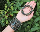 Labradorite Tumbled Stone Crystal Bracelet 6-8mm   Genuine Labradorite Gemstone 
