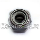 M3-0 5   3mm - Qty 10 - Nylon Insert Hex Lock Nut Din 985 - Class 8 Steel Blk Ox