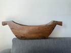 Northwest Coast Potlach Bowl Nwc Native American Antique Carved Wood Feast Dish