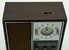 Vintage Rca Radio Am fm Clock Radio Rvs 881w Walnut Rare