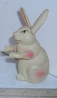 Antique Vc Viscoloid Easter Rabbit W Arms Pre 1927 Celluloid