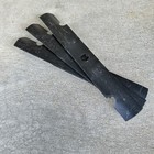 Set Of 3 Notched Blades 140-1242 Fits Toro Titan Z5200 Ztr 109-6873