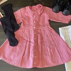Lot Pleasant Co American Girl Doll Addy Meet Dress Shoes Cow Puppet   More 