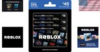Multipack Of 3 Physical Gift Cards  15 Each Redeemable Online