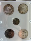 Uncirculated United States 20th Century Dollar Coins Set In Acrylic Holder