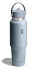 Hydro Flask Travel Water Bottle - Insulated Stainless Steel - Wide Straw Lid  No