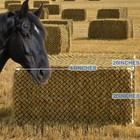 Square Bales Hay Net For Horses Slow Hay Net Feeder For Horses 47x26x20 Slow    