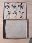 1940 Vintage Walt Disney Productions Tin Donald Duck And Mickey Mouse Crayon Box
