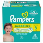 Pampers Swaddlers Overnights Diapers Pack - Size 8 - 60ct