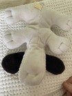 Tonka Pound Puppies Small Plush Dog 1985 White Brown Spots 6-14 In 3-7 Years