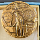 Medallic Art Co Bronze Medal Supreme Court Us Capitol Historic Society 1990 3 