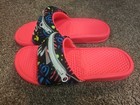 Rare  Retro 2019 Nike Benassi Jdi Fanny Pk Slides Racer Pink New   Size M 11