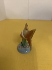Vintage Hungarian Hollohaza Porcelain Fish Figurine  Hand Painted