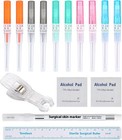 Professional Ear Piercing Needles Body Nose Navel Disposable Tool Set 15pcs