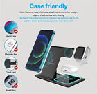 3in1 Wireless Charger Fast Charging Station Dock For Apple Watch Air Pods Iphone