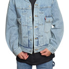 Levi   s Type Ii Trucker Jacket Men  1953 Reproduction Blue Jean Denim 100  Cotton