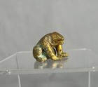 Chinese Antique Bronze Bear   Han Period   H 1 5 8 In