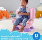 Fisher Price Laugh   Learn Pink Smart Stages Chair Baby Toddler Learning Toy