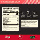 Optimum Nutrition  Gold Standard 100  Whey Protein Powder  Strawberries   Cream