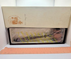Vintage Solid Wooden Gavel Long Hand Turned Medium Brown Wood W Box Auction Club