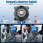 Impact Wrench Max 1000nm Brushless High Torque Impact Wrench 2x4ah Batteries