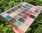 Gemstone Chips Semi Tumbled 3-15 Mm Undrilled  Choose Crystal   Amount Oz Or Lb