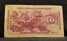 Switzerland 1971 10 Francs  franken   Series 73 A  P-45