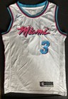 Rep Nike Nba Miami Heat Dwayne Wade Sunset Vice City Lmtd Edition Jersey Lot Of3