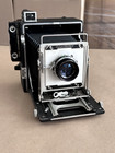 Vintage Graflex Crown Graphic 4x5 Film Camera  Great Condition  Fully Functional