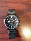 Seiko Ssb415p1 Men s Chronograph Watch Black Dial Sapphire Quartz Card no Box