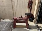 Horizontal Metal Cutting Band Saw On Stand  Corded Electric Manual Geared Head