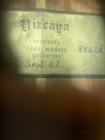 Rare 1967 Vizcaya Gold Label Handmade Classical Guitar   Case