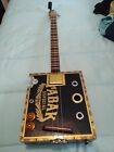 2 Week Special- Cigar Box Guitar 3 String Acous elec All Wood Humbucker P U  A 
