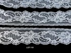 Vintage 2  Wide Lace Trim 8 Yards Sewing Crafts White Lot 119