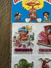 Vintage 1986 Garbage Pail Kids 12 Stick-ons Puffy Stickers 1980s 80s Rare