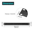 3 Pack Brush Cable Manager 1u 19 Inch Horizontal Rack Mount Cable Management