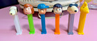 Peanuts Gang Vintage Pez Dispensers Lot Of 5 Collectibles