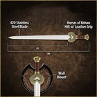 Handmade Herugrim Theoden Sword  King Of Rohan Movie Replica Steel