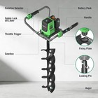 Workprox 40v Auger Post Hole Digger  8  Electric Auger 2-speeds Reverse Function