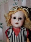 Antique 9    Gebruder Heubach German Bisque Doll 10532 Original Factory Clothes