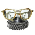 Antique Willson Contour Goggles Safety Glasses Vtg Steampunk Spectacles W
