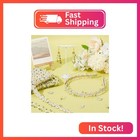 Ph Pandahall 5 Yards Flower Lace Ribbon Yellow Floral Lace Trim 20mm Decorating