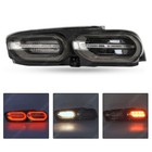 For 2019-24 Chevy Camaro Led Tail Lights Pair Smoke Black Taillights Lamps Lh Rh