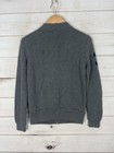 Polo Ralph Lauren Sweater Boys Large Gray Full Zip Big Pony Cotton Jacket